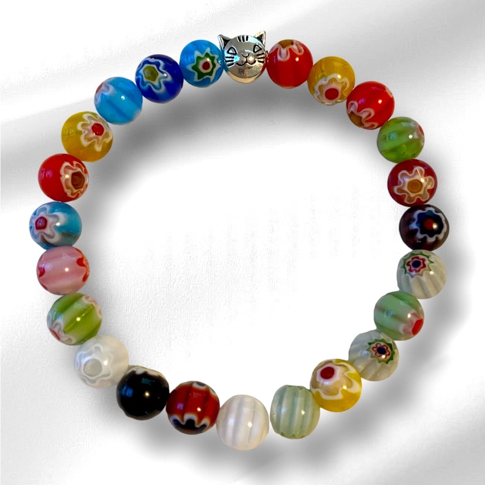 Millifiori Italian Glass Beads bracelet